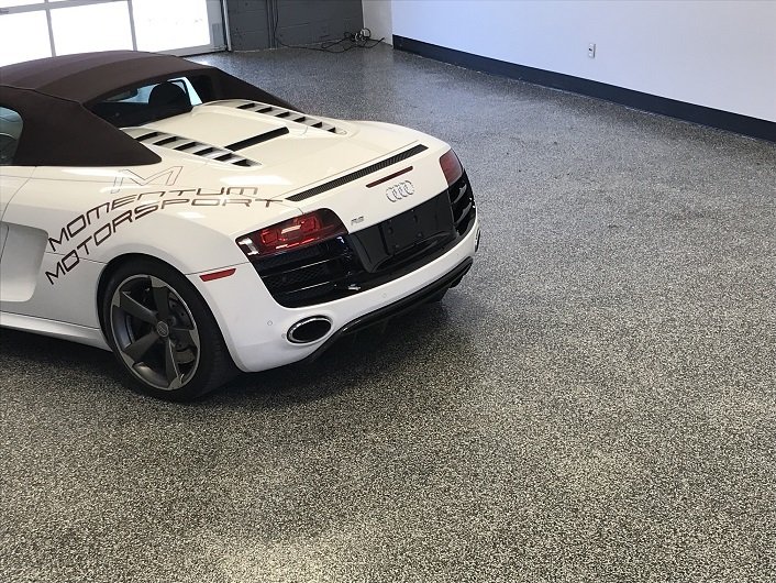 Glossy epoxy floor by Reflex Epoxy